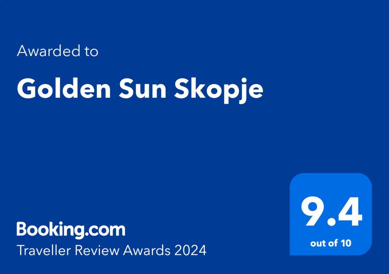 Apartmán Golden Sun Skopje Exteriér fotografie